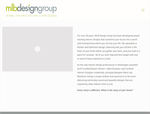 Tablet Screenshot of mlbdesigngroup.com